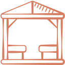 Seating With Pergola